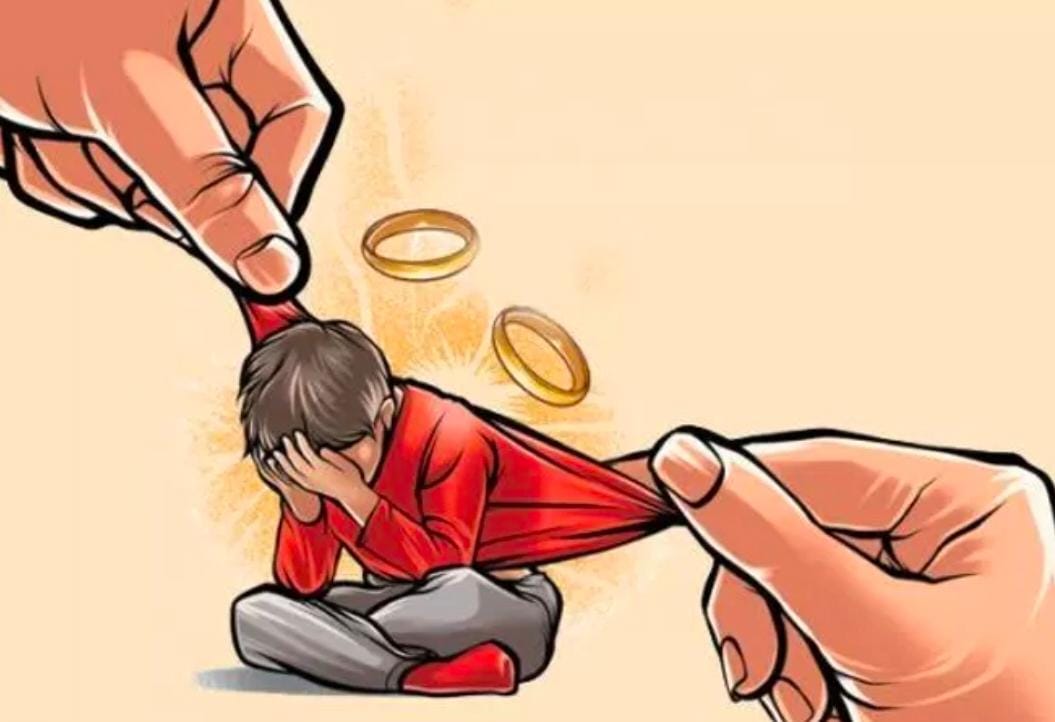Ilustrasi perceraian. (JAWAPOS.COM)