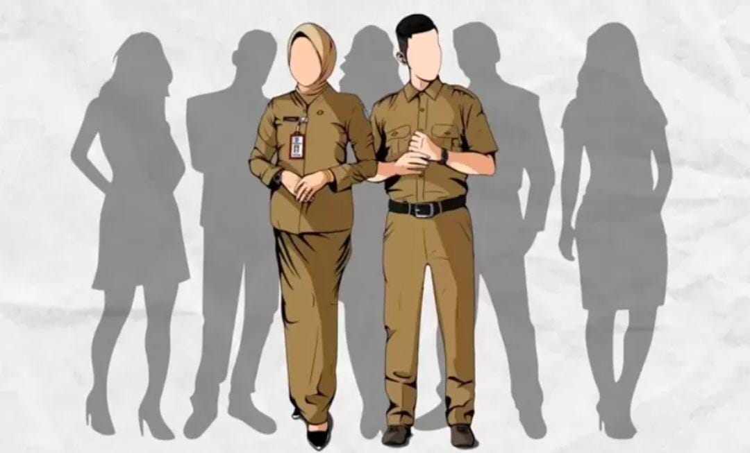 Ilustrasi PNS. (JAWAPOS) 
