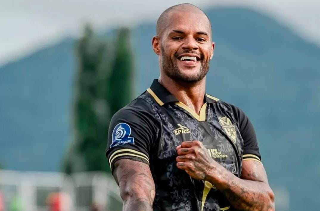 David da Silva bisa rusak debut Bernardo Tavares di Persebaya Surabaya lawan Malut United. (Malut United)