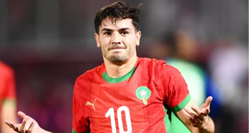 Brahim Diaz saat membela Timnas Maroko