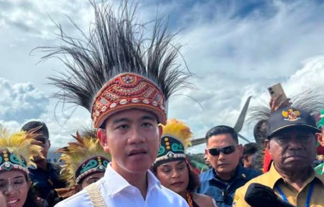 Wapres Gibran Rakabuming Raka saat kunjungan kerja di Kabupaten Biak, Selasa (13/1/2026). (Tim Wapres/Ceposonline.com)