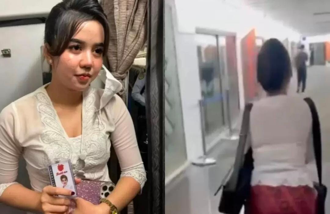 Nisya pramugari viral. (JAWAPOS)