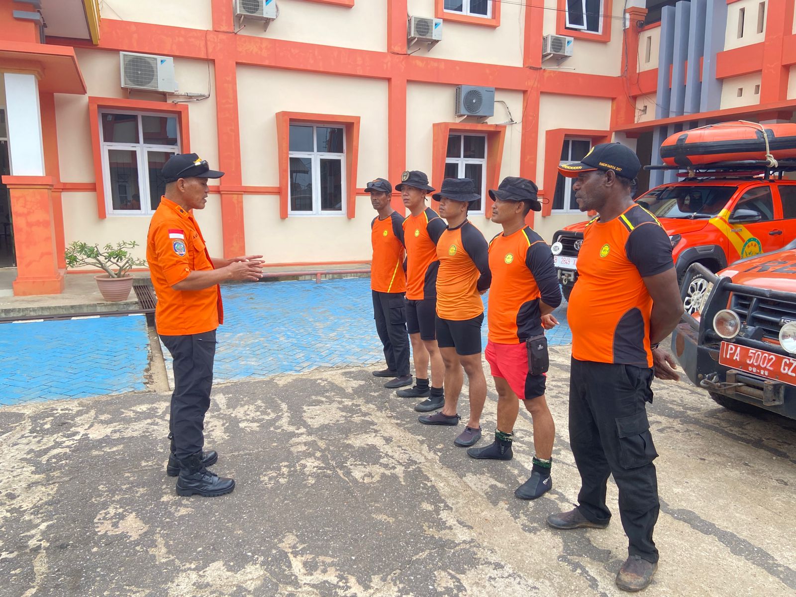 Pencarian ABK KM Bintang Laut yang tenggelam di sekitar Perairan Torasi, Merauke, Rabu (21/1/2026)  (Ceposonline.com/Humas SAR Merauke).