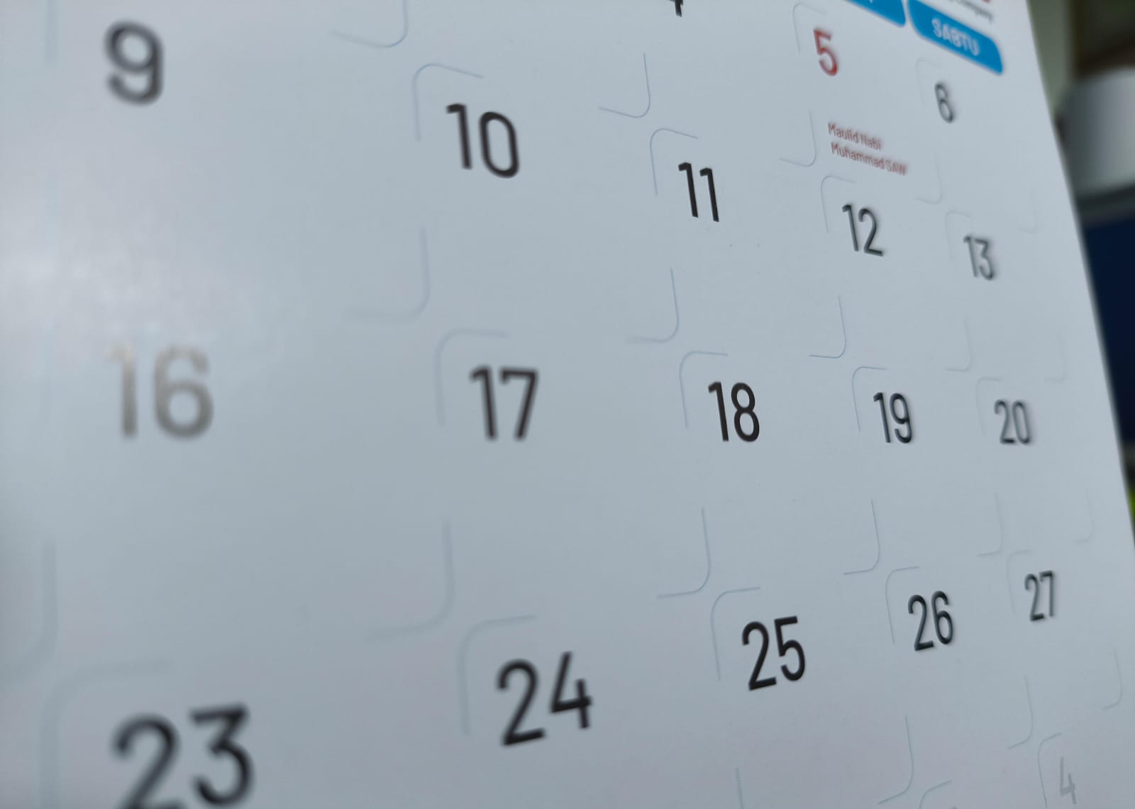 Ilustrasi tanggal. (Gamel)