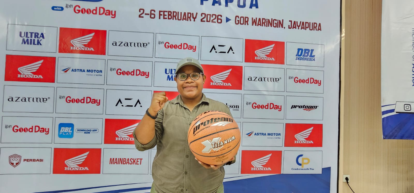 Pendamping SMAN 1 Merauke, Dian Agustin Yepese. (CEPOSONLINE.COM/HANS PALEN).