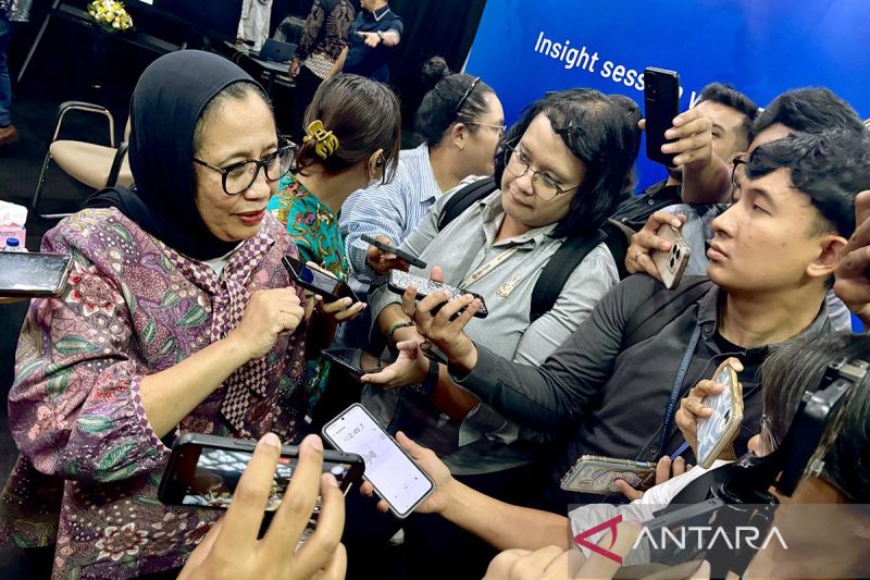 Wakil Kepala Badan Gizi Nasional (BGN) Nanik S. Deyang. (Ceposonline.com/ANTARA/Genta Tenri Mawangi)