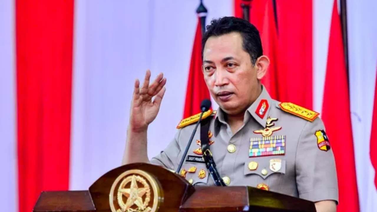 Kapolri Jenderal Polisi Listyo Sigit Prabowo.
