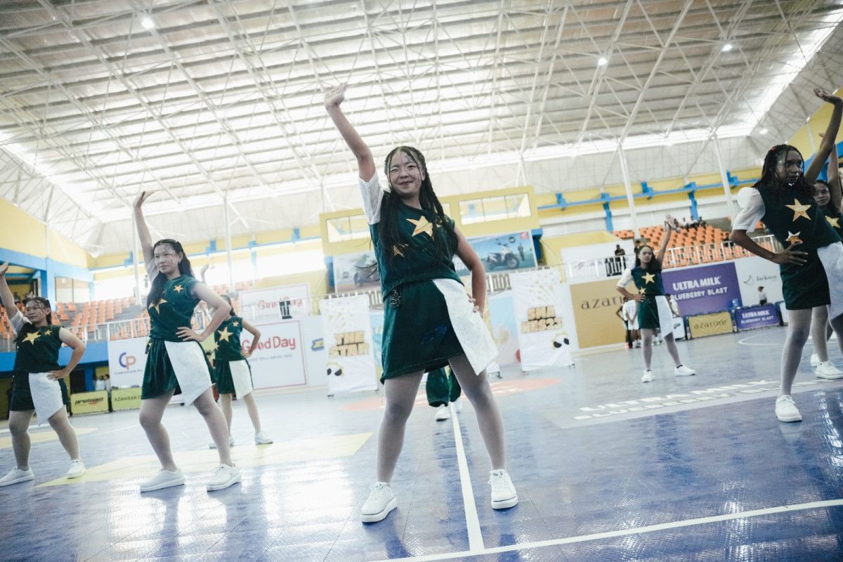Jessie Maria Ruru, peserta Azarine DBL Dance Competition 2025-2026 Papua, yang tampil memukau bersamaan dengan kompetisi Honda DBL with Kopi Good Day 2025-2026 Papua. (CEPOSONLINE.COM/DOK DBL).