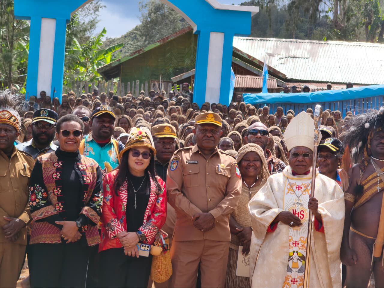 Suasana Muspas Mee VIII di Komopa Paniai. (CEPOSONLINE.COM/Abeth You For Cepos)