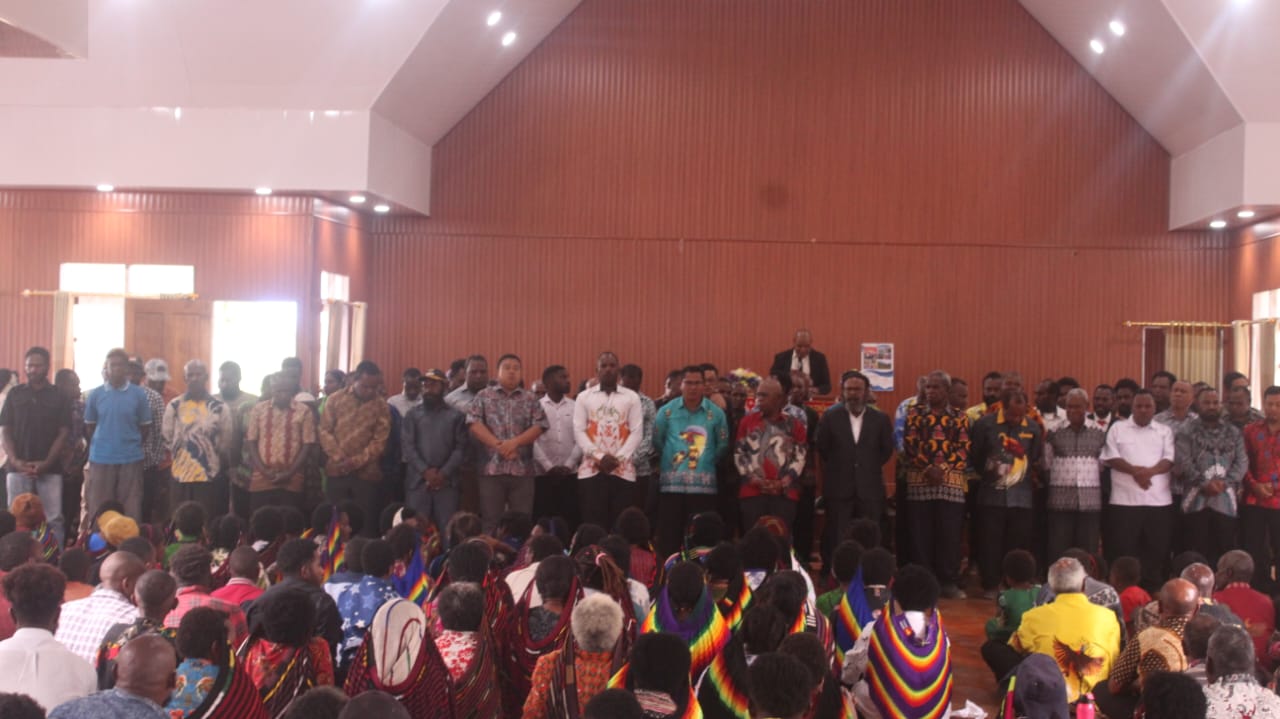 Perayaan Hari Ulang Tahun ke-63 Gereja Injili di Indonesia atau GIDI di Kanggime, Distrik Kanggime, Kabupaten Tolikara, Provinsi Papua Pegunungan, Kamis 12 Februari 2026. (Ceposonline.com/Dosmkomdigi