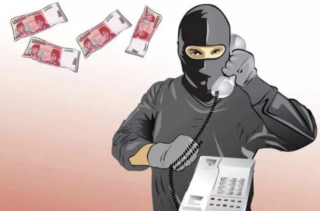 Ilustrasi Penipuan.