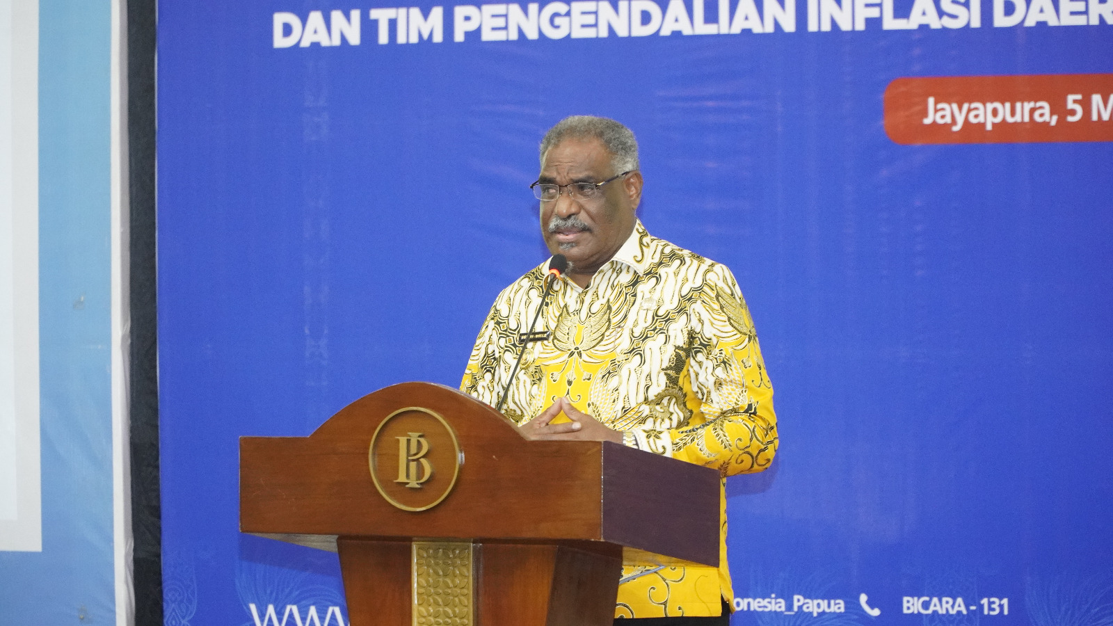 Wali Kota Jayapura, Abisai Rollo.