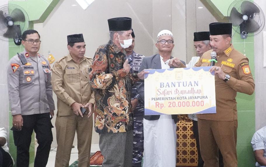 Sambangi 16 Masjid, Giat Safari Ramadan Pemkot Jayapura Ditutup