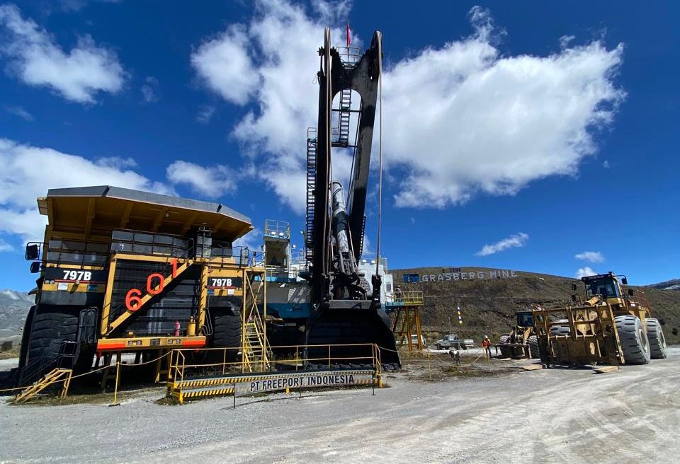 Grasberg Mine. (Foto: Dok/Moh. Wahyu Welerubun).  