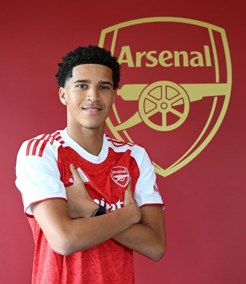 Demiane Agustien pemain Asenal yang dikaitkan dengan naturalisasi Timnas Indonesia. 