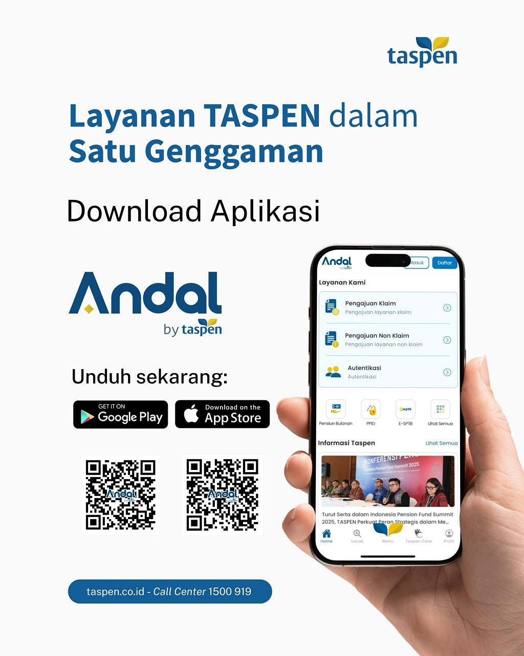 Instagram resmi PT Taspen @taspen.