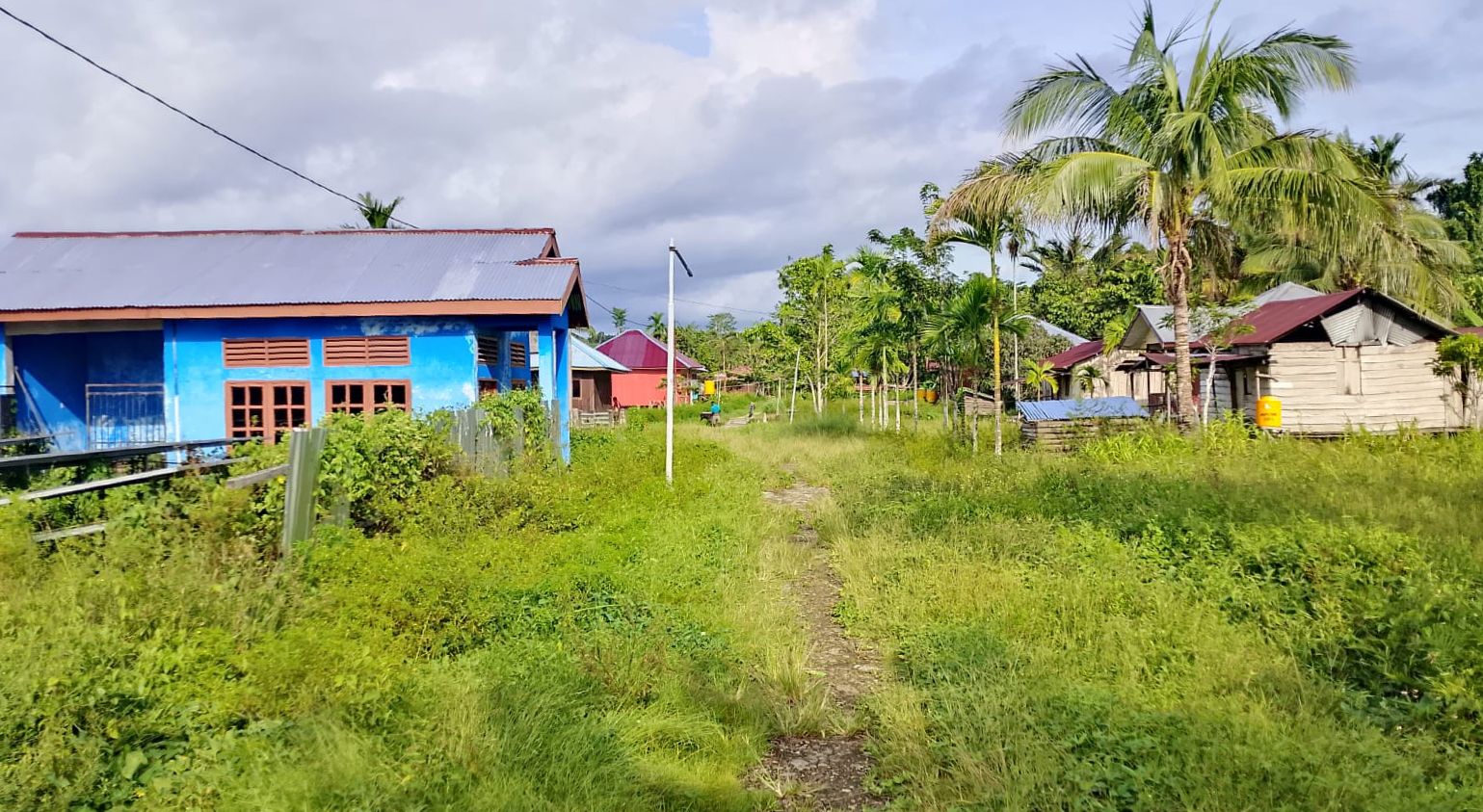Suasana di salah satu kampung di Kapiraya, Papua Tengah. (Foto/ Dokumen milik warga). 