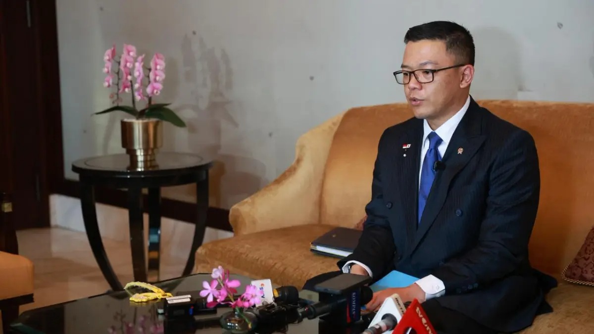 Menteri Luar Negeri Sugiono, di sela-sela kunjungan kerja ke Jepang bersama Presiden Prabowo, Senin (30/3/2026).