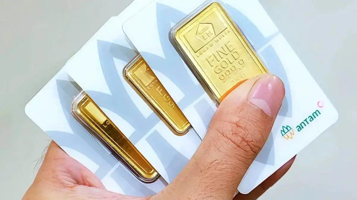  Ilustrasi Emas Antam 