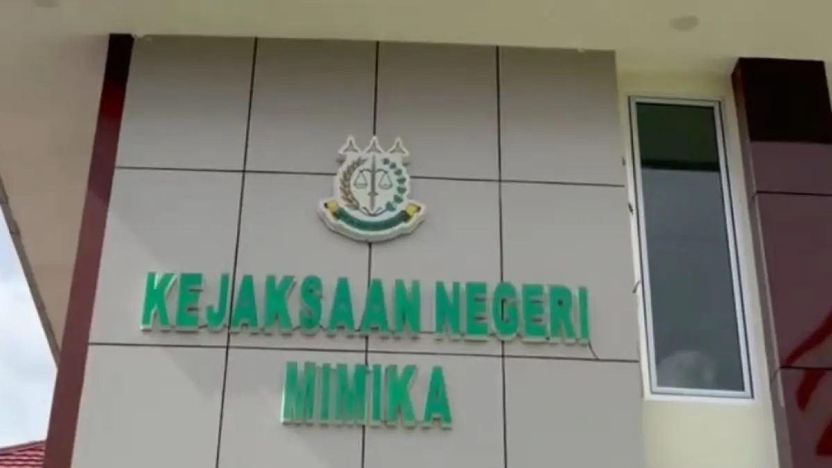 Kantor Kejaksaan Negeri Mimika yang beralamat di Jalan Agimuga, Distrik Kuala Kencana, Mimika, Papua Tengah. (Ahmad/Ceposonline.com)