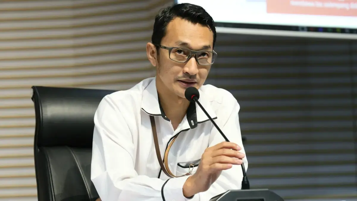 // Optimasi//

Jubir KPK Budi Prasetyo saat konferensi pers di Gedung Merah Putih KPK, Jakarta. (Dery Ridwansah/ JawaPos.com)&nbsp;
