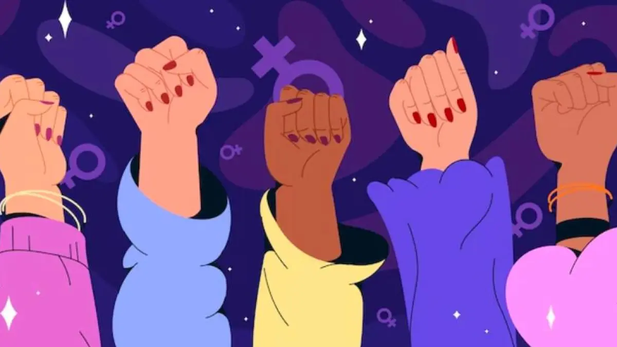 Ilustrasi demokrasi feminis. (FREEPIK) 