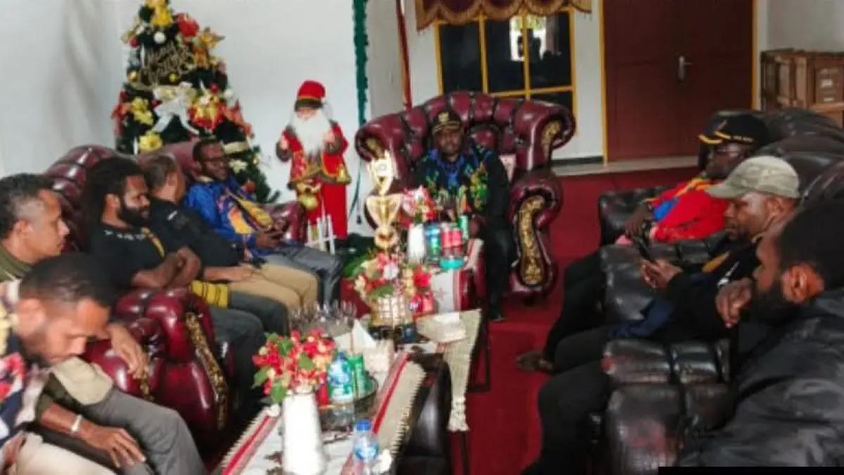 Suasana pertemuan Pemkab Dogiyai dengan Komnas HAM perwakilan Papua di Dogiyai. (CEPOSONLINE.COM/ISTIMEWA)&nbsp;