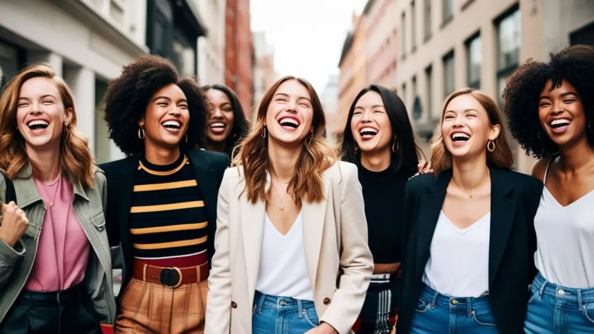 ILUSTRASI KUMPULAN BEBERAPA PEREMPUAN. (CANVA)