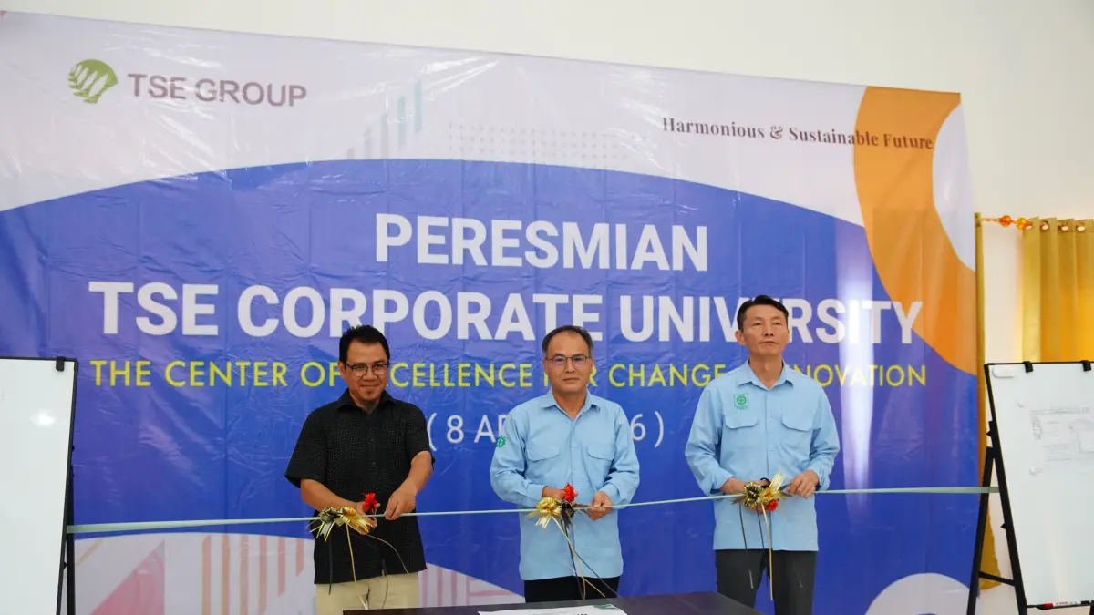Peresmian TSE Corporate University (TSE CORPU) di Kantor Regional Office TSE Group, Kampung Asiki, Distrik Jair, Kabupaten Boven Digoel, Papua Selatan, Rabu (8/4/2026).
(Ceposonline.com/Humas TSE Group)