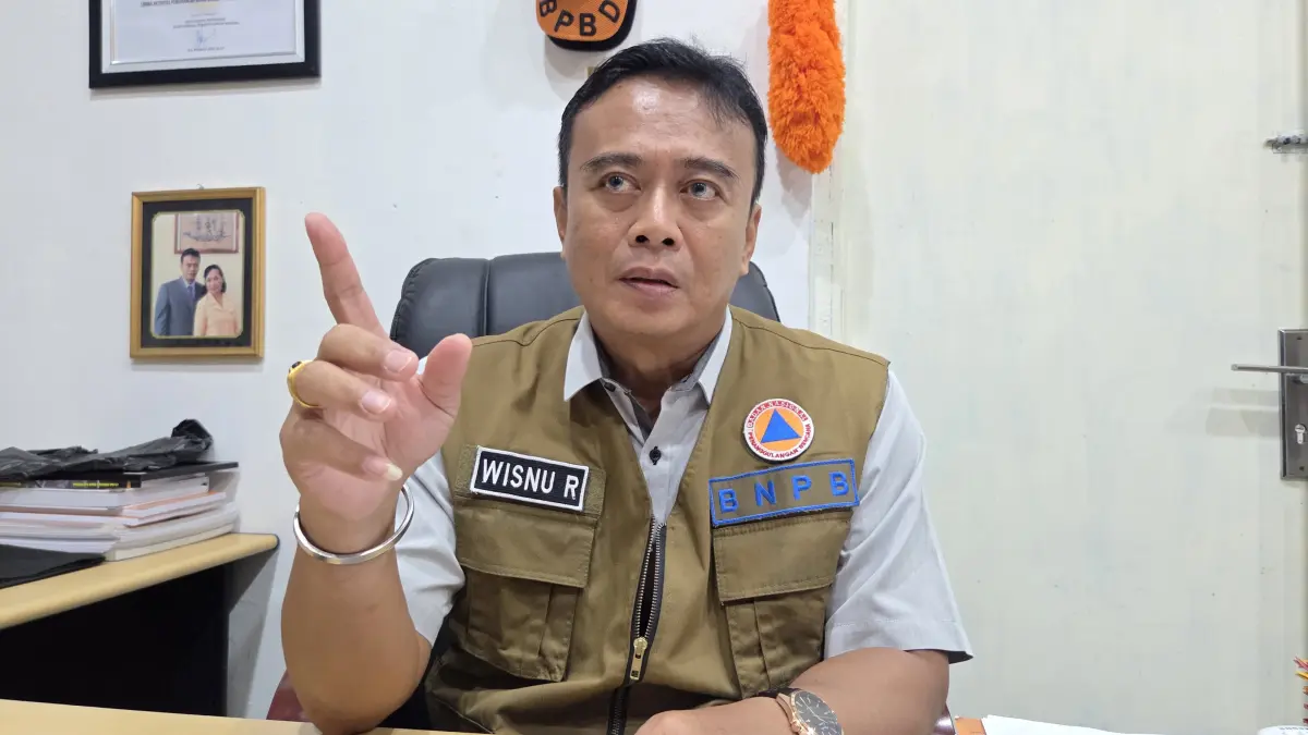 Plt Kepala BPBD Provinsi Papua, B. Wisnu Raditya. (Ceposonline.com/Elfira)