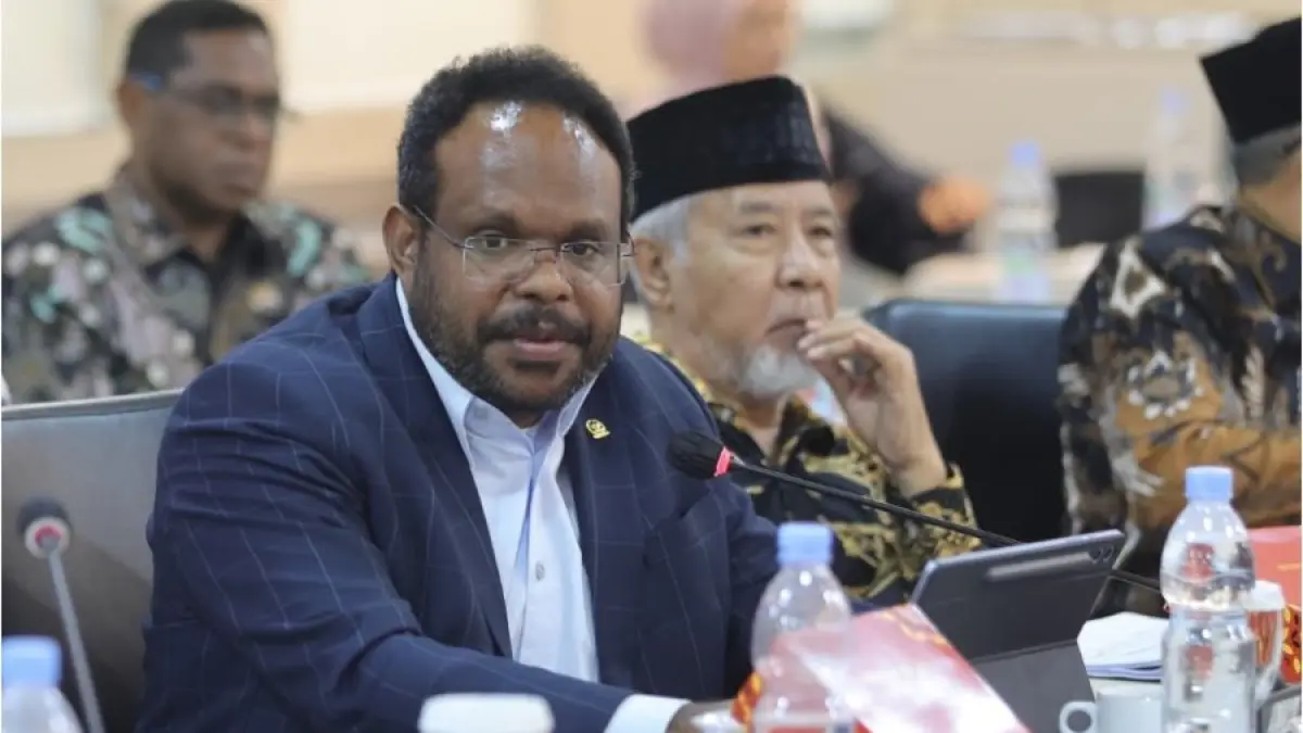 Arianto Kogoya, Senator Papua Pegunungan. (CEPOSONLINE.COM/IST)