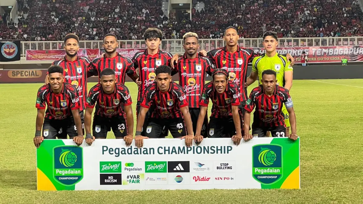 Persipura. (CEPOSONLINE.COM/ERIK) 