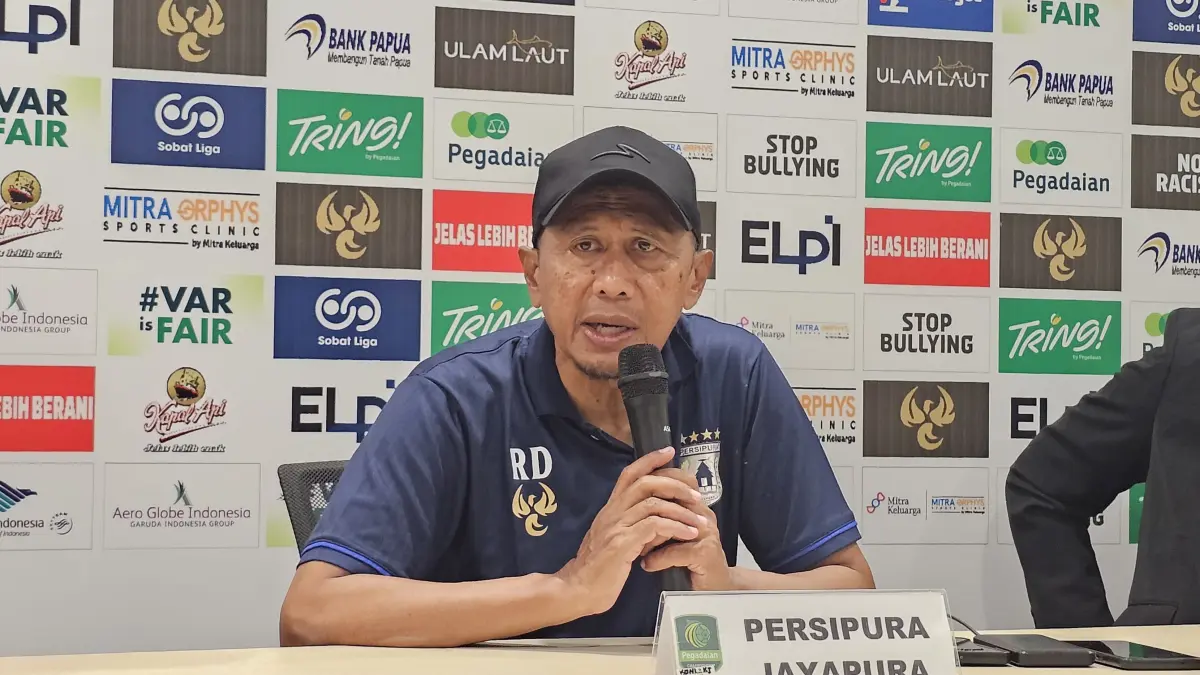 Pelatih Persipura, Rahmad Darmawan (CEPOSONLINE.COM/HANS PALEN).
