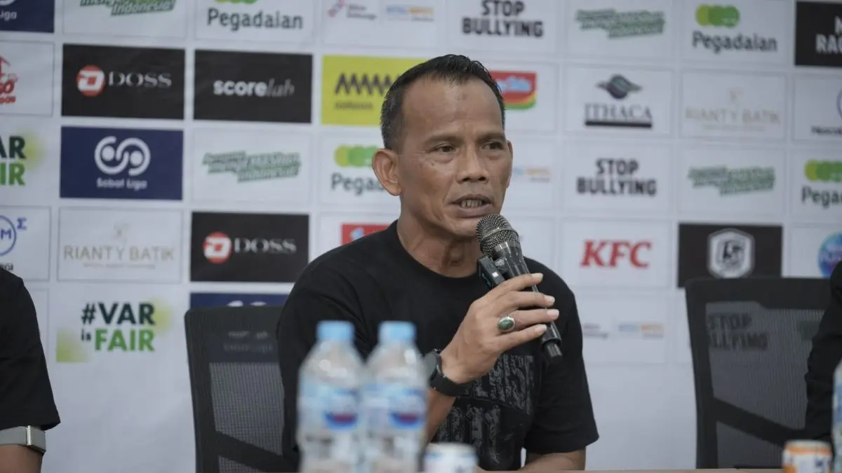 Pelatih PSS Sleman Ansyari Lubis. (Istimewa)