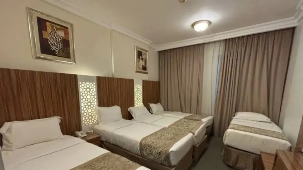 Penampakan kamar hotel yang akan ditempati jamaah calon haji Indonesia di Madinah. (ANTARA/HO-Kemenhaj)
