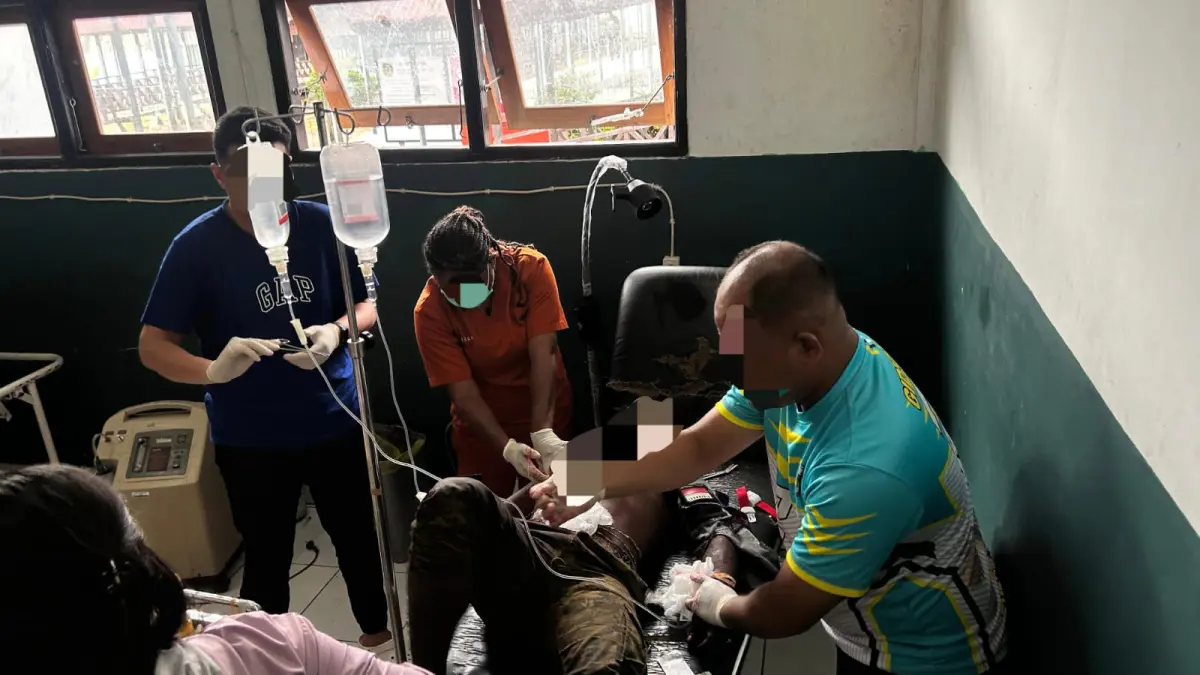 Personel Satgas Operasi Damai Cartenz-2026 sektor Puncak Jaya berhasil melumpuhkan satu anggota Kelompok Kriminal Bersenjata (KKB) berinisial O.E dalam operasi penindakan di Kampung Wuyukwi, Distrik Mulia, Kabupaten Puncak Jaya, Papua Tengah, Senin (20/4/2026)