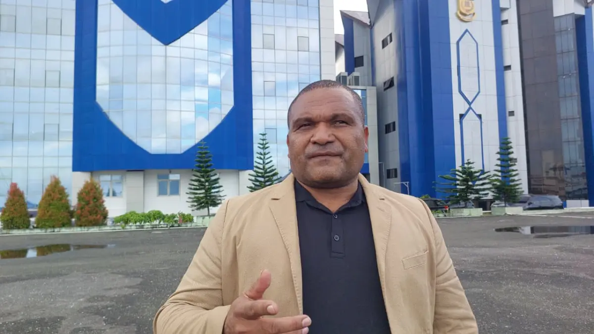 Frangklin E. Wahey Anggota DPR Papua Dapil Kabupaten Jayapura (CEPOSONLINE.COM/KAREL)