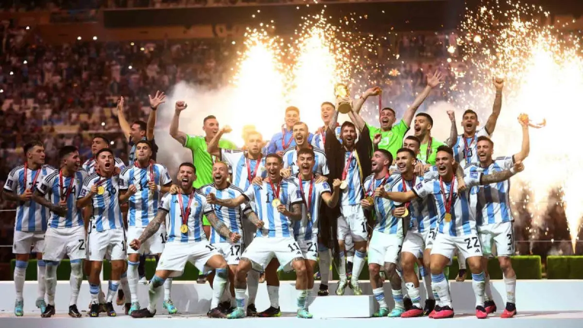 Juara PD 2022, Argentina. (ANTARA) 