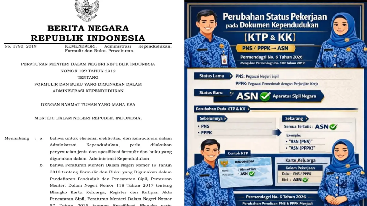 Permendagri 6 Tahun 2026 Berlaku, Ini Dampak Nyata yang Harus Diketahui PPPK dan PNS.(RADAR SEMARANG)