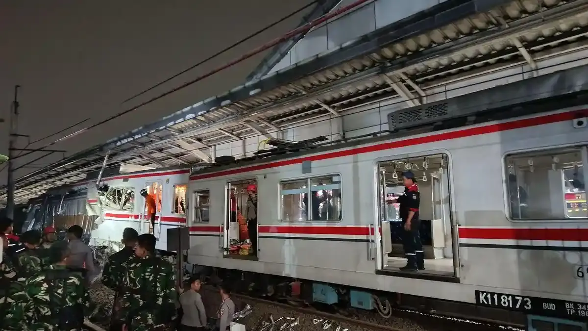 Pesan Terakhir Nurlela Sebelum Tewas dalam Tabrakan KA Argo Bromo Anggrek dan KRL di Bekasi
