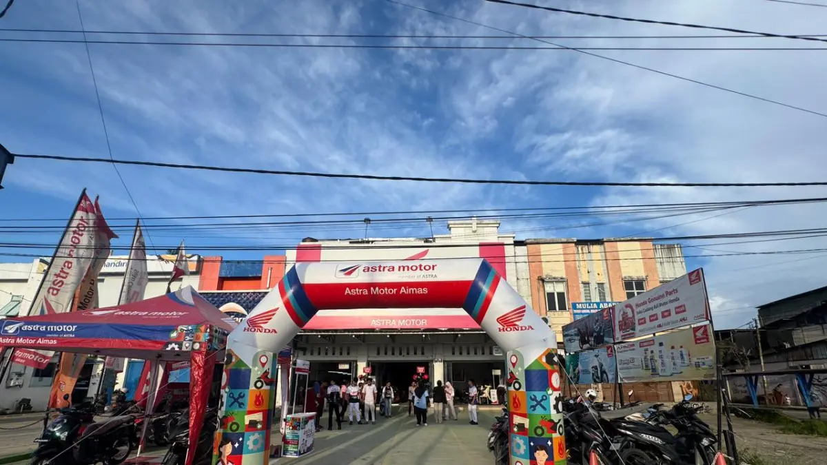 Astra Motor Papua menghadirkan gelaran Showroom Event Special di Dealer Astra Motor Aimas, Sabtu (25/4/2026). (Ceposonline.com/Astra Motor Papua).