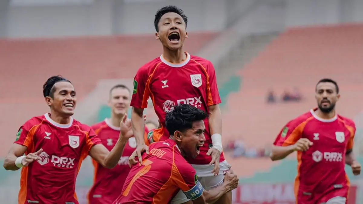 Tim Garudayaksa FC usai Mencetak Gol. (INSTAGRAM @garudayaksafc.official).
