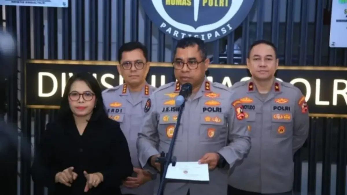 Kadiv Humas Polri Irjen Johnny Eddizon Isir. (humas Polri)