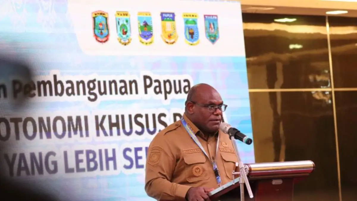 Gubernur Papua Tengah Meki Frits Nawipa. ANTARA/Istimewa