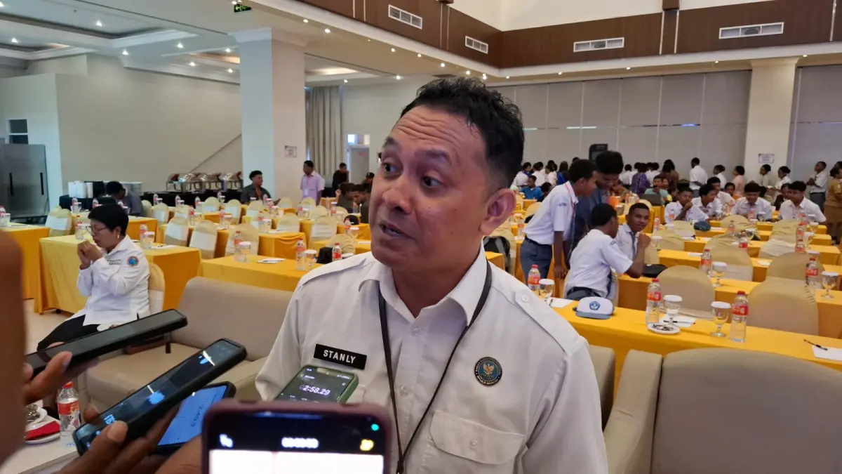 Penyuluh Narkoba Ahli Muda BNN Provinsi Papua Barat, Stanly Nixon Taghupia. (CEPOSONLINE.COM/FAUZIA) &nbsp;