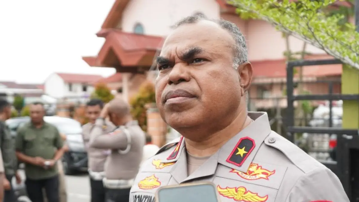 Kapolda Papua Tengah Brigjen Pol Jeremias Rontini.&nbsp;
(Ceposonline.com/ANTARA/Marselinus Nara)