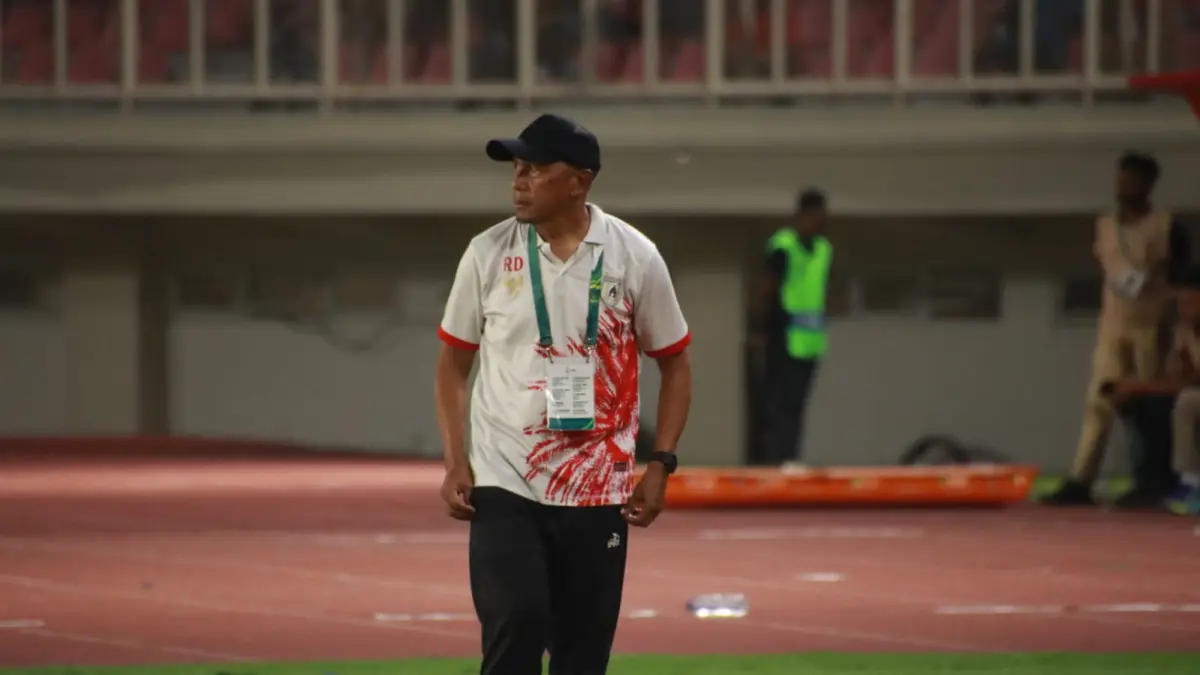 Pelatih Rahmad Darmawan. (CEPOSONLINE.COM/HANS PALEN).