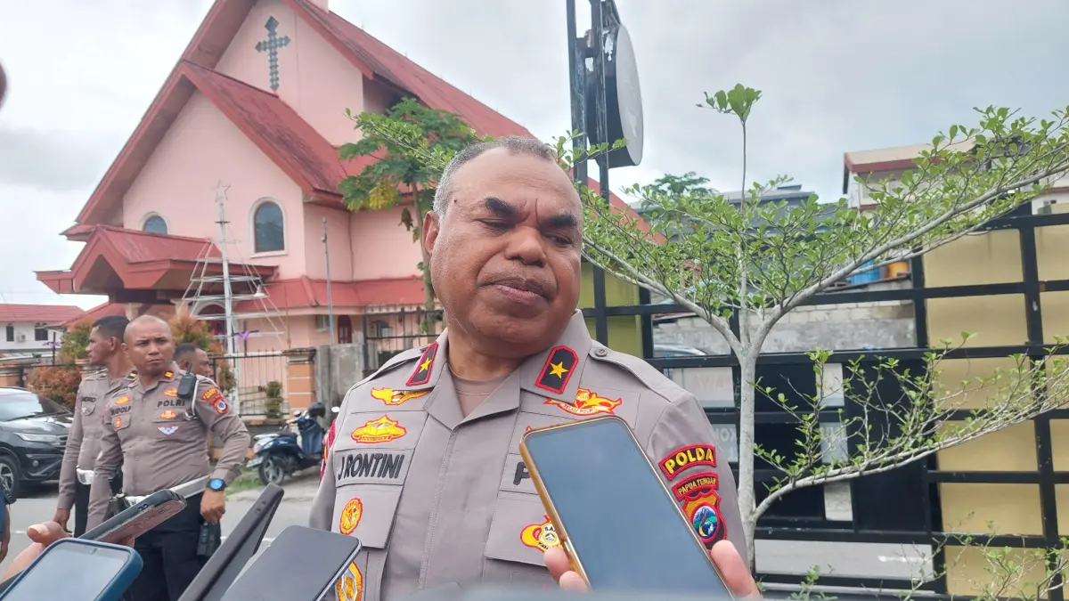 Kapolda Papua Tengah, Brigjen Pol Jermias Rontini. (Ceposonline.com/Wahyu)