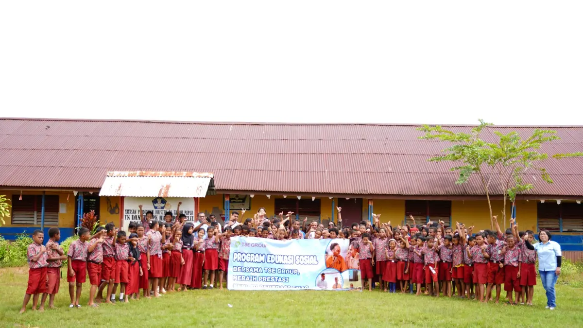 Suasana kegiatan program edukasi sosial dari TSE Group belum lama ini.&nbsp;