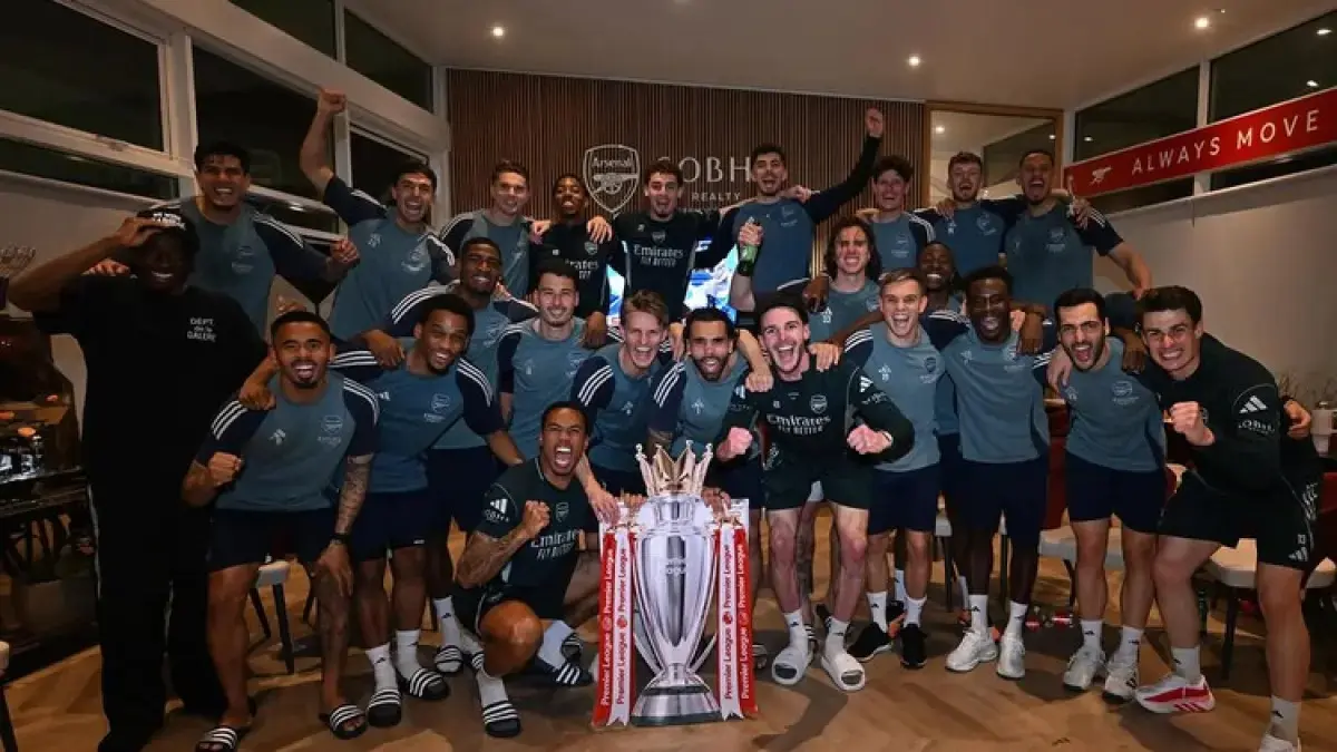 Arsenal juara Inggris Premier League musim 2025/26 (Instagram @premierleague)